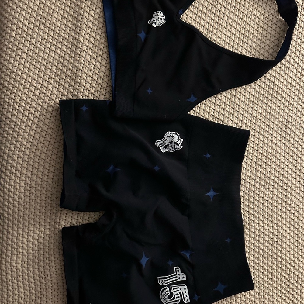 Darc Sport Black and Blue Women's Set